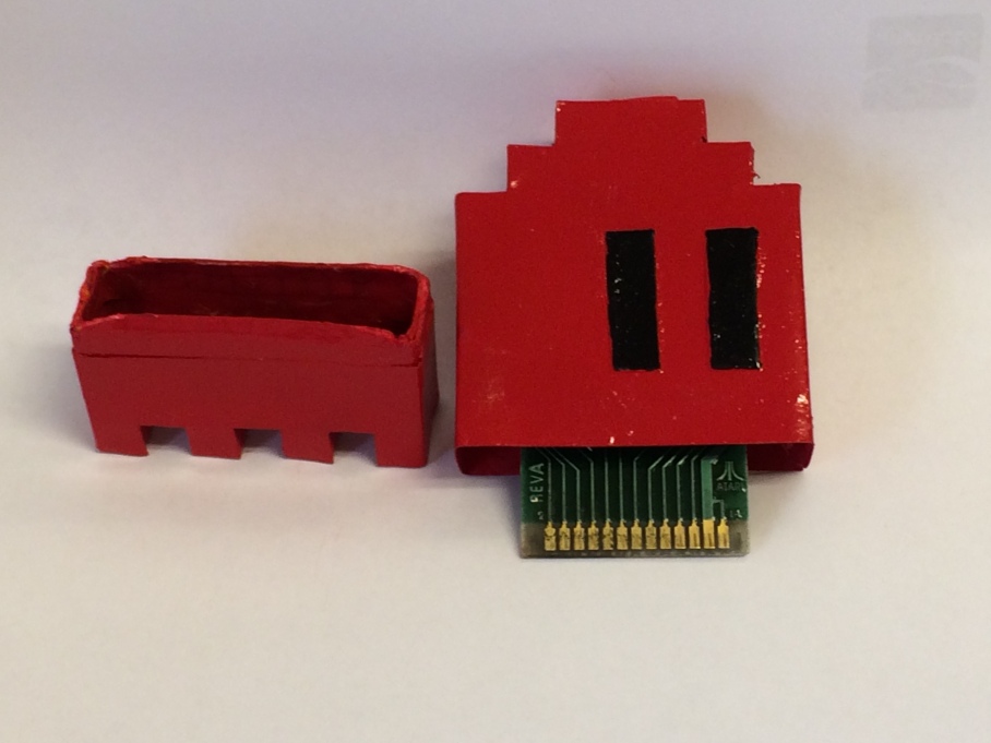 cartridge caracter Atari XE Pacman 2