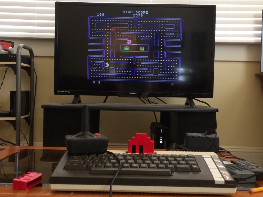 cartridge caracter Atari XE Pacman 4